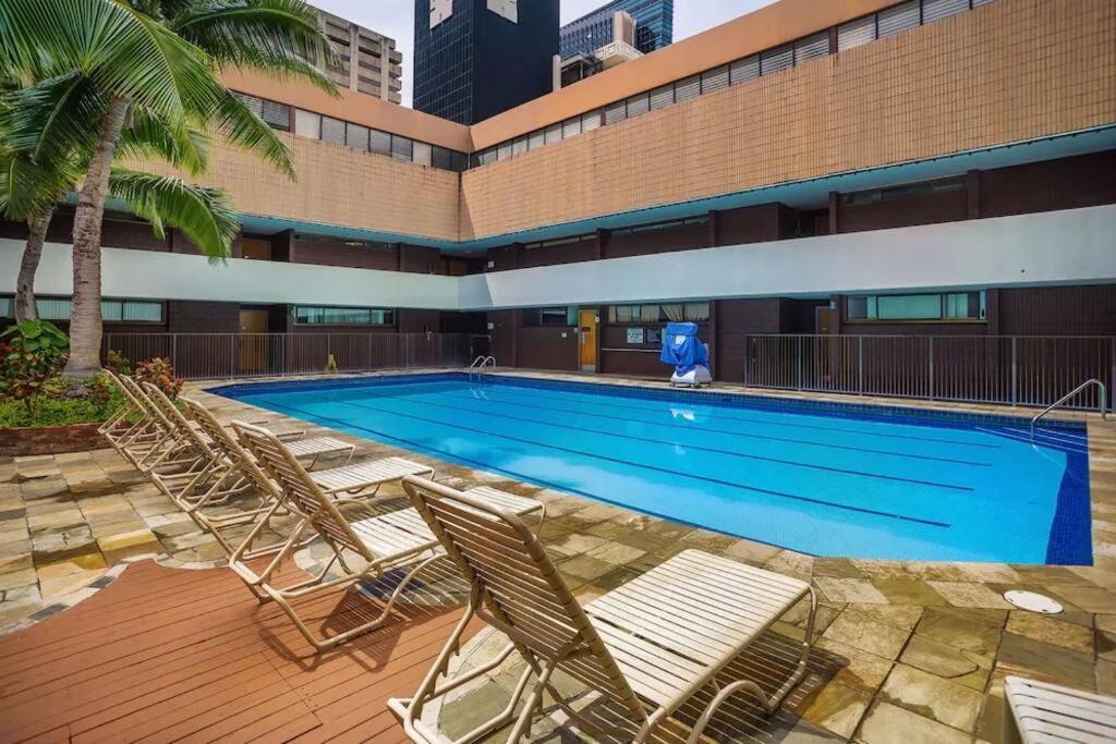 Apartamento 2Br Downtown High Ceiling Free Parking And Wifi Honolulu Exterior foto